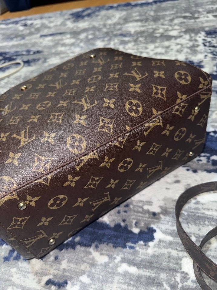 Klasik Paris Bohem Tarzı Kahverengi Deri Çanta - Görsel 5