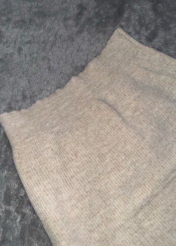 Triko taşlı Uzun Kadın Etek - Görsel 3