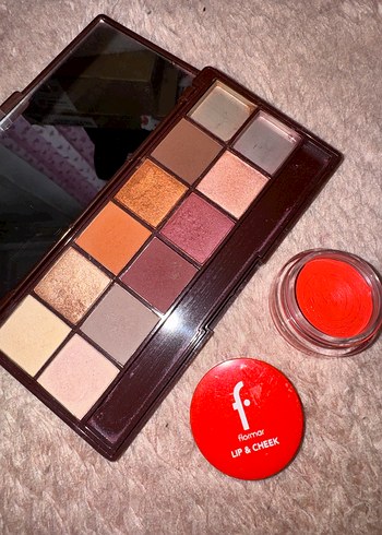 Çikolata Görünümlü Göz Farı Paleti + flormar tint - Görsel 6