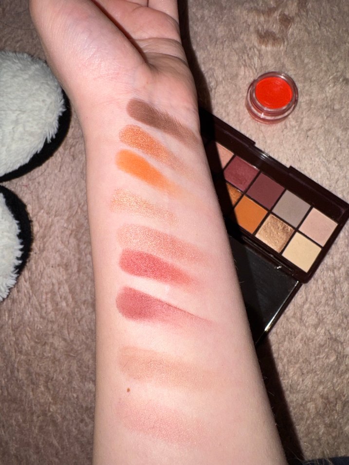 Çikolata Görünümlü Göz Farı Paleti +  flormar tint - Görsel 5