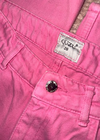 Pembe Rahat Kesim Kadın Jean - Görsel 4