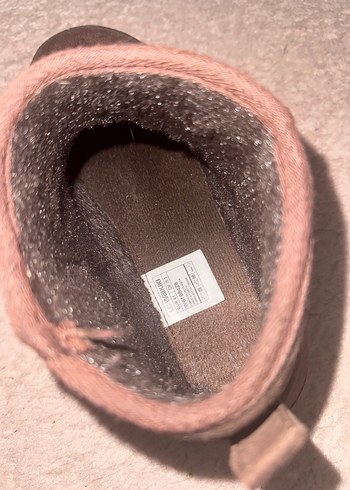 Kahverengi Süet Kürklü Kadın Dolgu Topuk Bot - Görsel 5