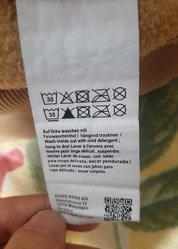 (Premium) Boss Marka ithal nakışlı bej rengi sweat - Görsel 7