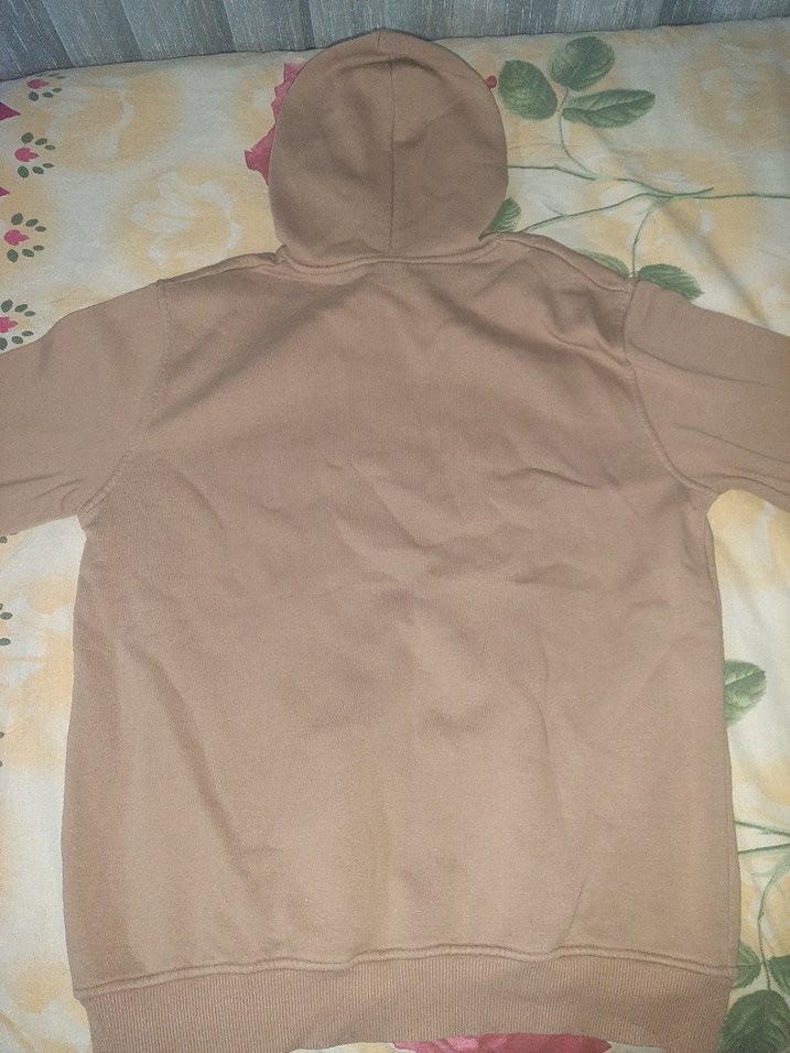 (Premium) Boss Marka ithal nakışlı bej rengi sweat - Görsel 4