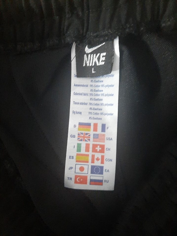 Nike Siyah Rahat Kesim Erkek Eşofman Altı - Görsel 4