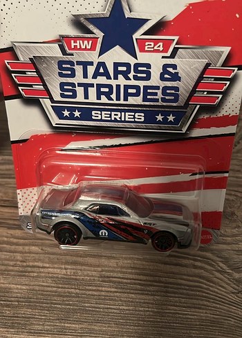 Hot wheels Stars & Stripes Oyuncak Araba - Görsel 3