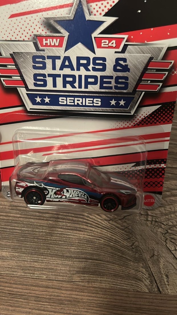 Hot wheels Stars & Stripes Oyuncak Araba - Görsel 2
