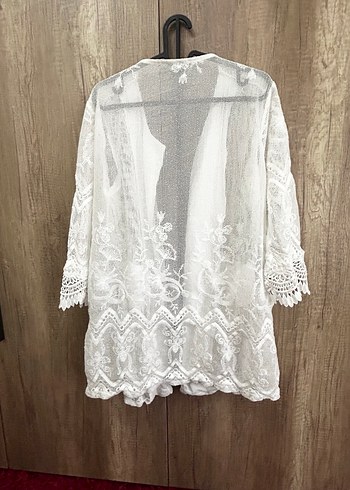 Dantel güpür italyan ceket 44-46 ya kadar uyumlu - Görsel 5