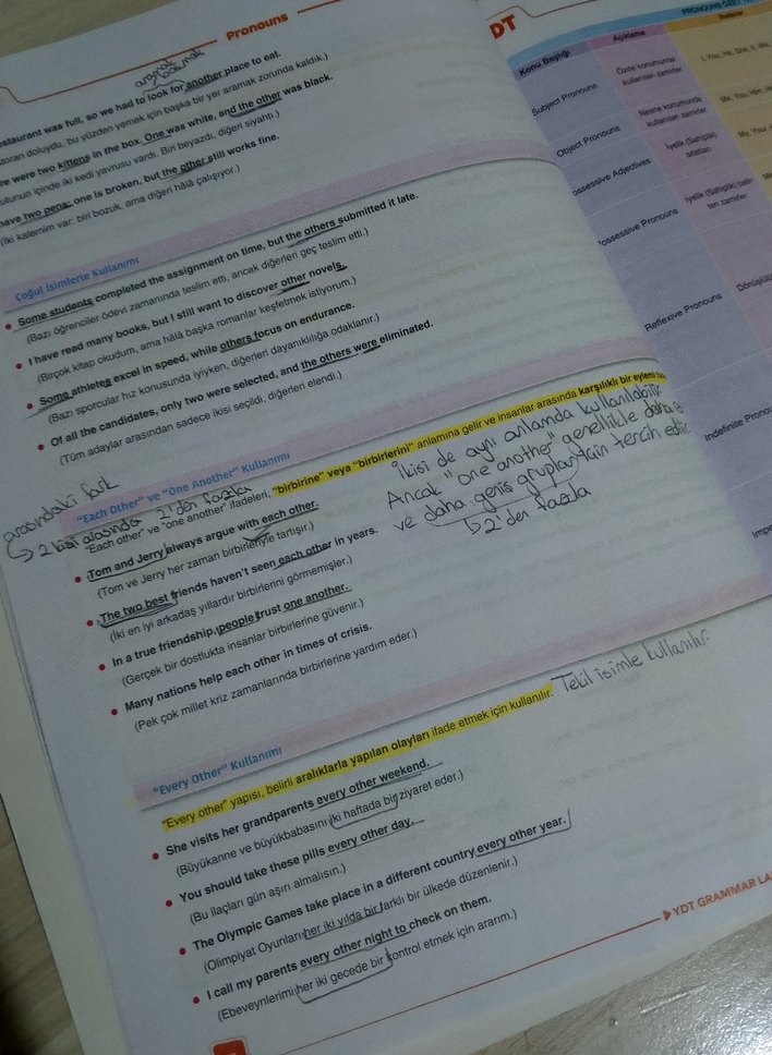 YKS YDT Benim Hocam Grammar Lab Ders Notları - Görsel 3