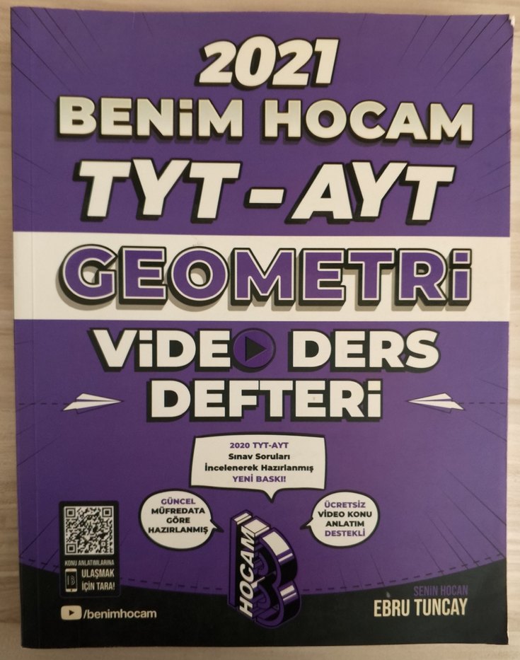 2021 Benim Hocam TYT Matematik ve Geometri Kitap Seti - Görsel 4