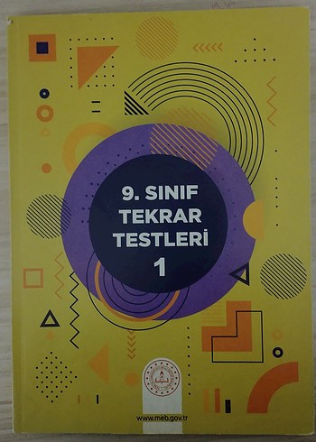 YKS 9. Sınıf Tekrar Testleri 1 ve 2 Seti - Görsel 2