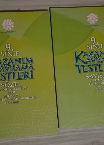 YKS TYT 9. Sınıf Tekrar Testleri-Kazanım Kavrama Soru Bankaları - Görsel 2