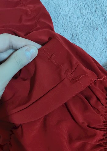 Uzun kollu mini elbise - Görsel 2