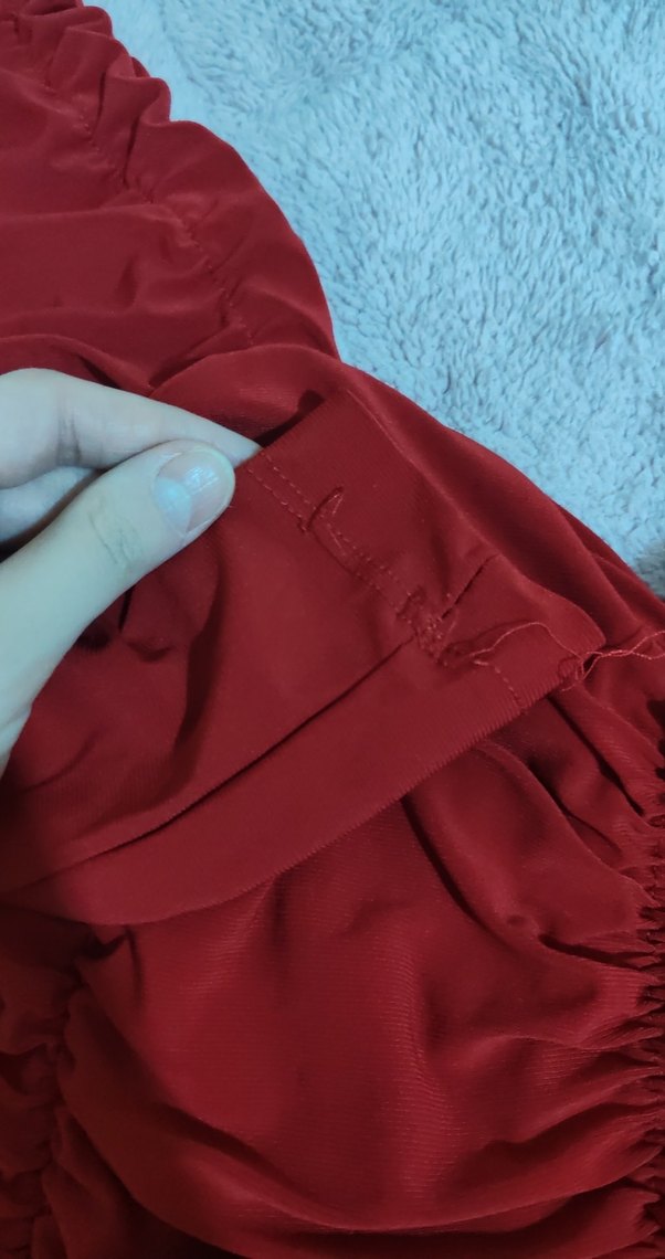 Uzun kollu mini elbise - Görsel 2