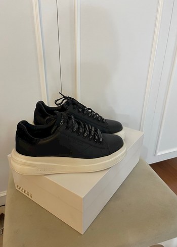 Guess Siyah Kadın Deri Platform Spor Ayakkabı - Görsel 2