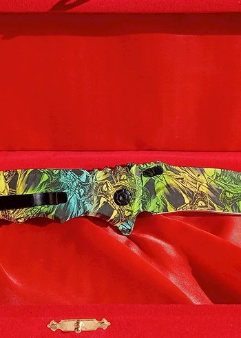 Renkli Çok Amaçlı Katlanır Bıçak - Görsel 4