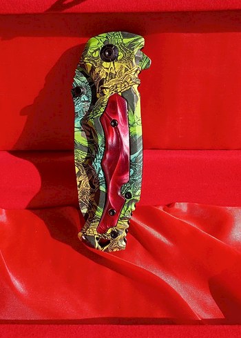 Renkli Çok Amaçlı Katlanır Bıçak - Görsel 2