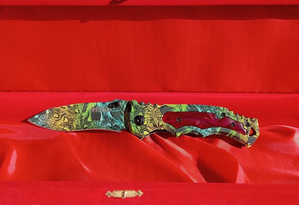 Renkli Çok Amaçlı Katlanır Bıçak - Görsel 3