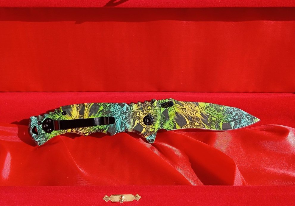 Renkli Çok Amaçlı Katlanır Bıçak - Görsel 4