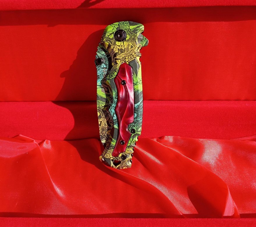 Renkli Çok Amaçlı Katlanır Bıçak - Görsel 2