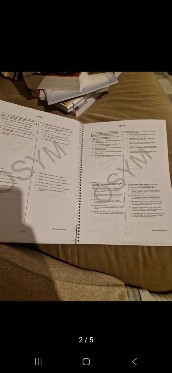 YÖKDİL Ön Hazırlık Test Kitabı - Görsel 2