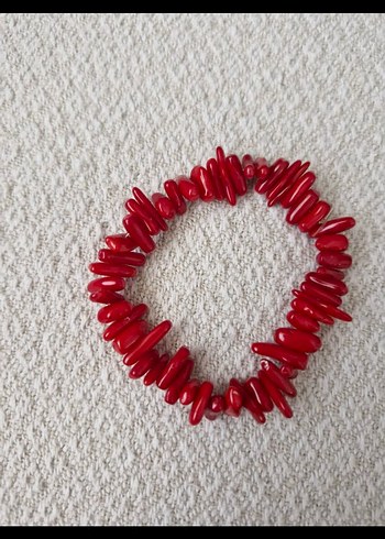 Kırmızı Boncuklu Kadın El Zinciri - Görsel 2