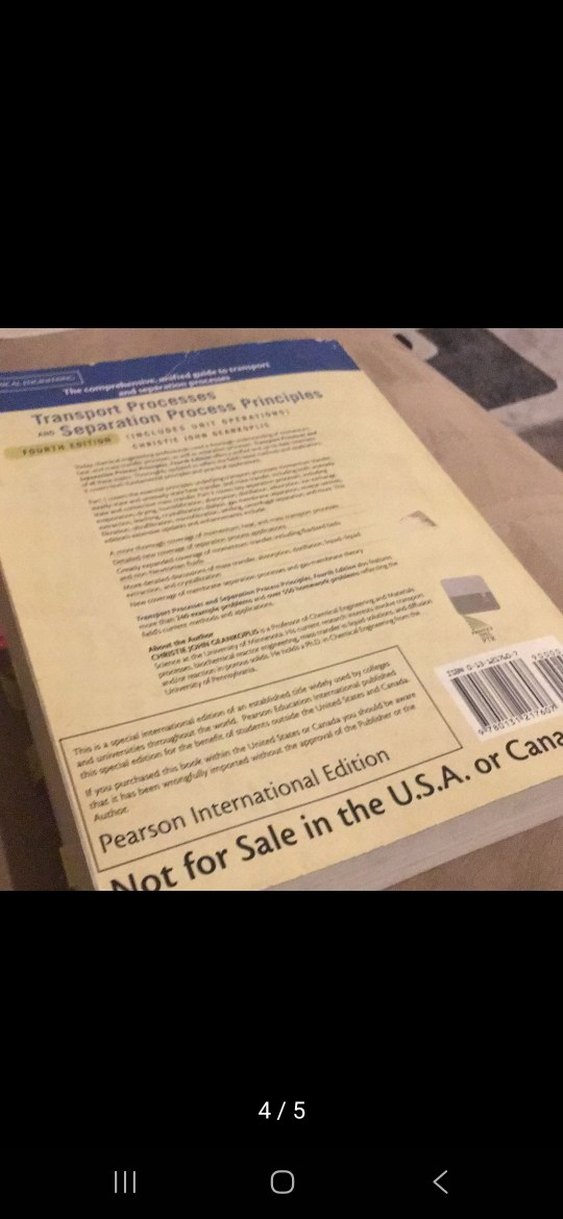 Transport Processes ve Separation Process Kitabı - Görsel 4