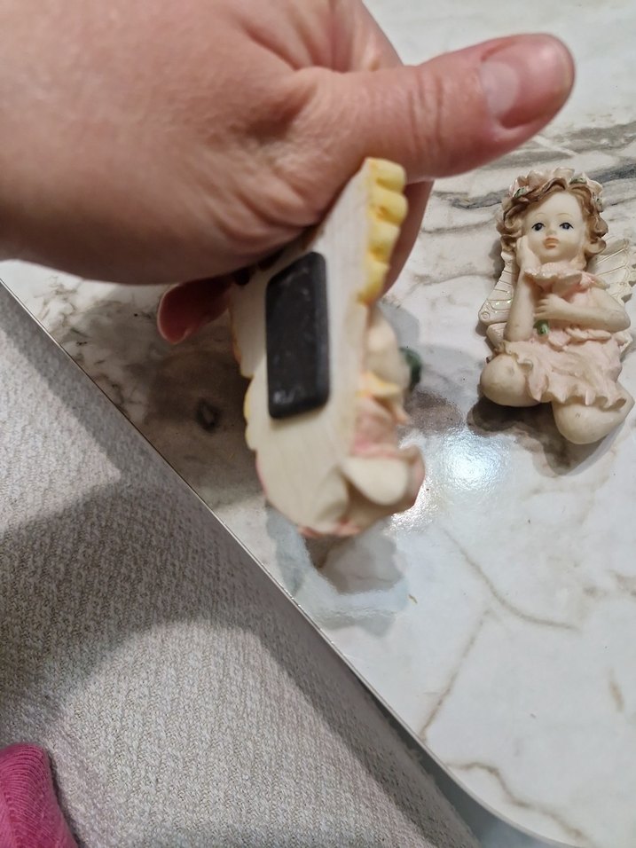 Pembe Pastel Renkli Melek Biblo Seti - Görsel 5