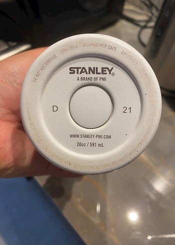 Stanley Beyaz Termos 0.6 litre - Görsel 3