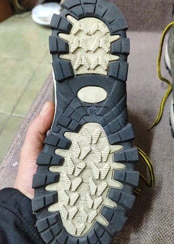 Discovery Erkek Outdoor Ayakkabı Gri Yılan Desenli - Görsel 3