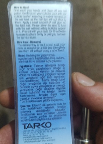 Donawa Beyaz Tam Kaplama Tırnak Ucu 40'lı - Görsel 2