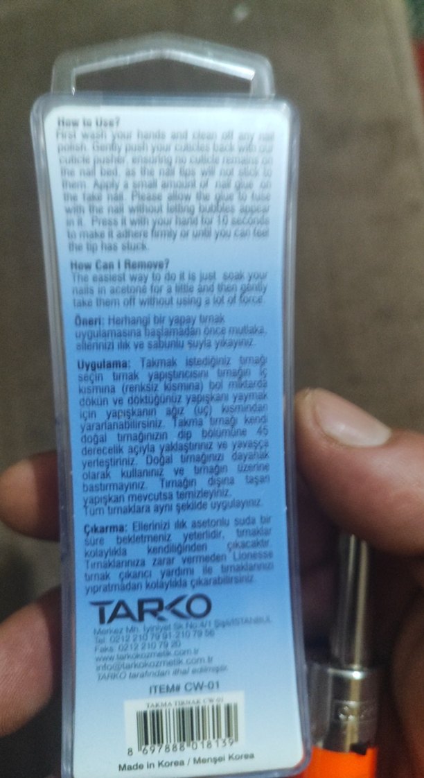 Donawa Beyaz Tam Kaplama Tırnak Ucu 40'lı - Görsel 2