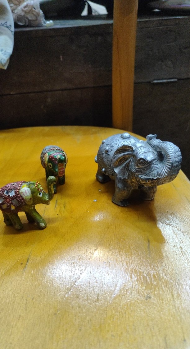 Renkli Fil Figürleri Seti - Görsel 3