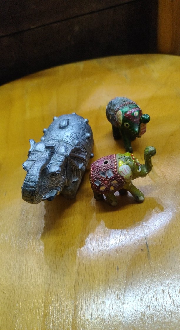 Renkli Fil Figürleri Seti - Görsel 4