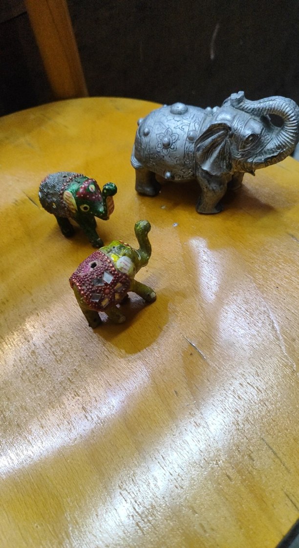 Renkli Fil Figürleri Seti - Görsel 2