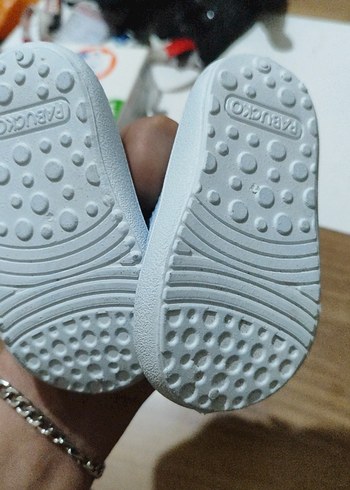 Mavi Örgü Erkek Bebek İlk Adım Ayakkabısı - Görsel 2