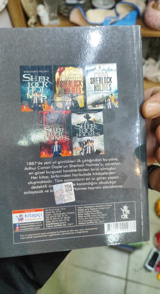 Sherlock Holmes Yarım Kalan Roman - Arthur C. Doyle - Görsel 2