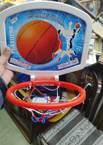 Renkli Mini Basketbol Potası Oyuncak - Görsel 2