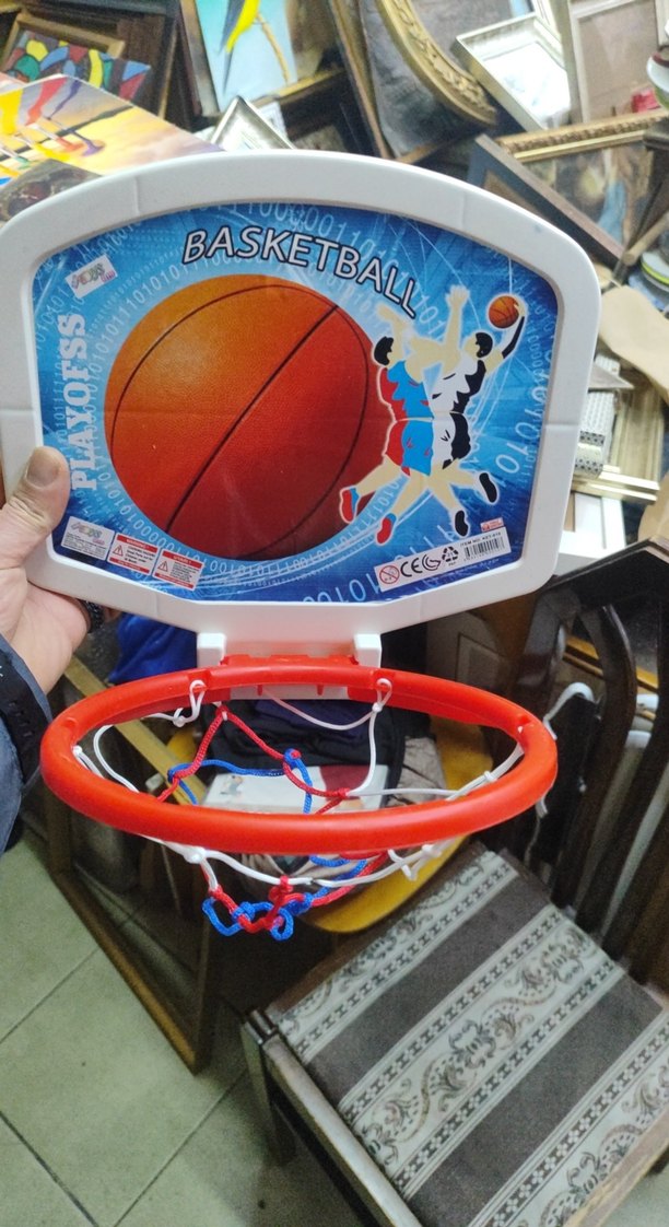 Renkli Mini Basketbol Potası Oyuncak - Görsel 2