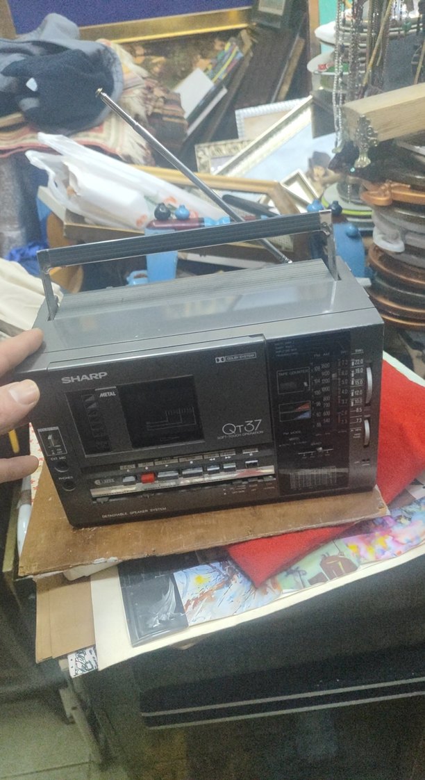 Sharp QT37 Gri Müzik Sistemi - Görsel 2