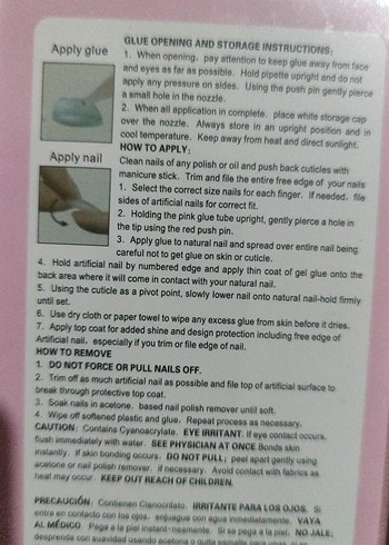 Marlett Bej Sahte Tırnak Seti 24'lü - Görsel 2