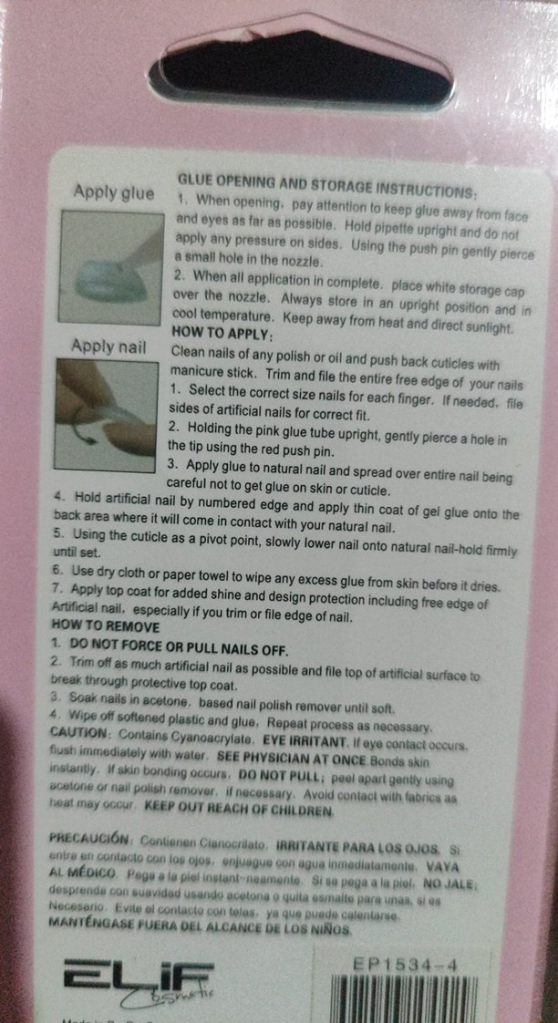 Marlett Bej Sahte Tırnak Seti 24'lü - Görsel 2