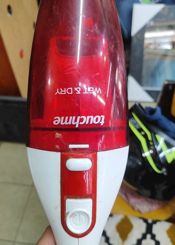 Kırmızı Taşınabilir El Süpürgesi - Görsel 4