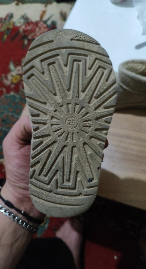 Kız Çocuk Bej Kürklü Bot - Görsel 4