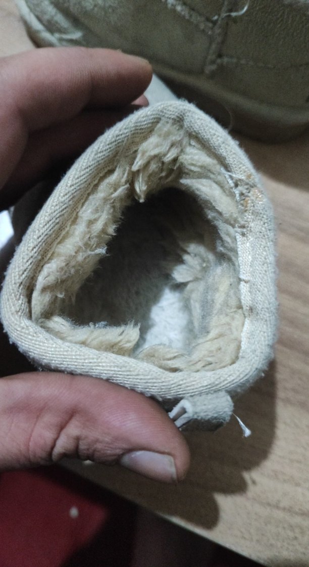 Kız Çocuk Bej Kürklü Bot - Görsel 2