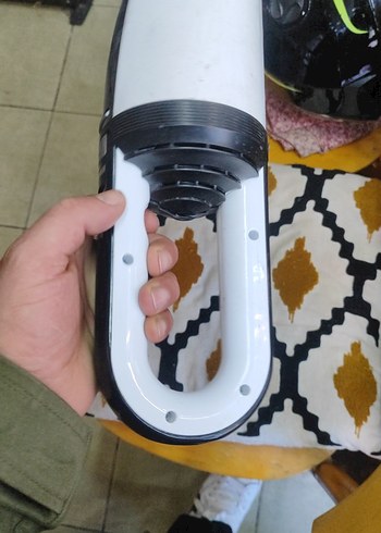 Beyaz El Tipi Elektrikli Süpürge - Görsel 3