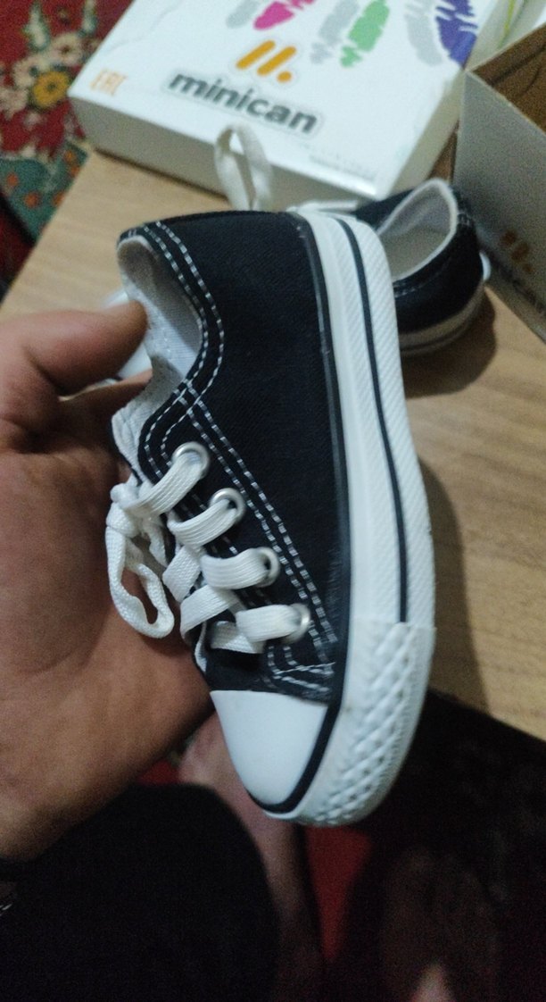 Siyah Bağcıklı Erkek Çocuk Spor Ayakkabı - Görsel 4