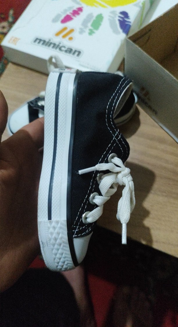 Siyah Bağcıklı Erkek Çocuk Spor Ayakkabı - Görsel 5