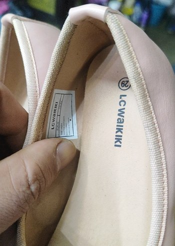 Kızlar için Pembe Fiyonk Detaylı Babet - Görsel 3