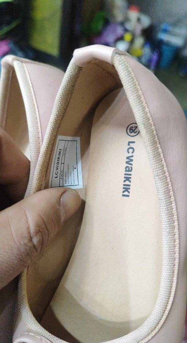 Kızlar için Pembe Fiyonk Detaylı Babet - Görsel 3